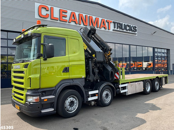 Вантажівка з маніпулятором Scania R 420 8x2 manual Palfinger 85 Tonmeter laadkraan + Fly-Jib: фото 2 Вантажівка з маніпулятором Scania R 420 8x2 manual Palfinger 85 Tonmeter laadkraan + Fly-Jib: фото 2