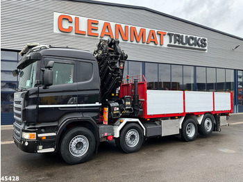 Вантажівка з маніпулятором Scania R 480 8x2 Retarder Hiab 47 Tonmeter laadkraan + Fly-Jib! Just 242.931 km!: фото 2