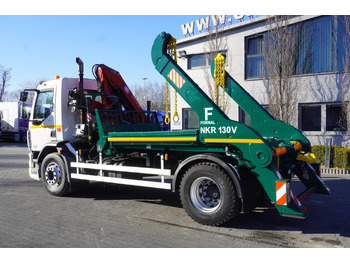 Вантажівка з маніпулятором DAF LF 18.310 E6 / Skip loader Fornal NKR 130V / HDS HMF 735 K2 / Manual gearbox: фото 5