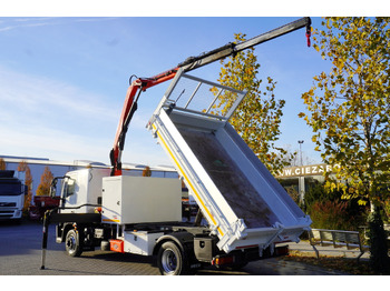 Вантажівка з маніпулятором IVECO Eurocargo 120E18 Crane Palfinger / 3-way tipper / sleeper cab: фото 4