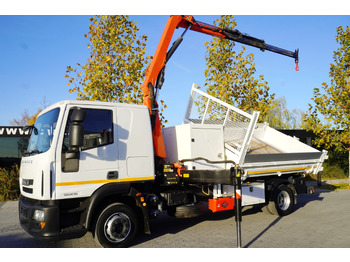 IVECO Eurocargo 120E18 Crane Palfinger / 3-way tipper / sleeper cab в лізинг IVECO Eurocargo 120E18 Crane Palfinger / 3-way tipper / sleeper cab: фото 3