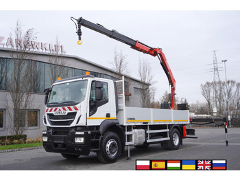 Вантажівка з маніпулятором IVECO Stralis