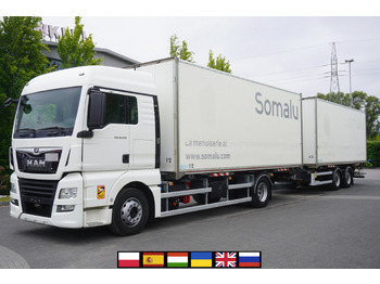 Вантажівка з закритим кузовом MAN TGX