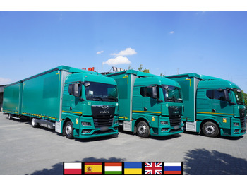 Тентована вантажівка MAN TGX 18.470