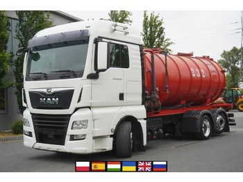 MAN TGX 26.500 / NEW Stal Septic barrel 13000 l / steering 3rd axle в лізинг MAN TGX 26.500 / NEW Stal Septic barrel 13000 l / steering 3rd axle: фото 1