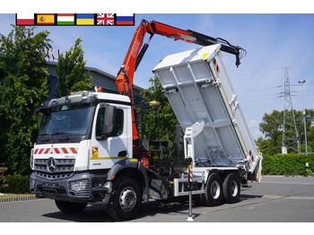 Вантажівка з маніпулятором MERCEDES-BENZ Arocs 2636