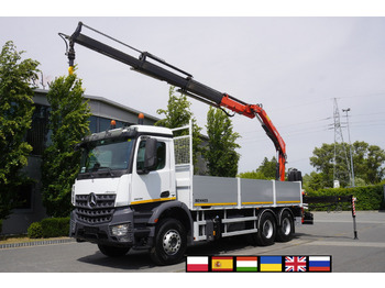 Вантажівка з маніпулятором MERCEDES-BENZ Arocs 2636