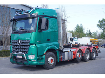 Лісовоз Для транспортування ліси Mercedes-Benz Arocs 3563 8 × 4 / 630 HP / steered axle / Logging superstructure: фото 3