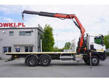 RENAULT K380 6x4 / FASSI F175 crane 7.85 t / 120 thousand km в лізинг RENAULT K380 6x4 / FASSI F175 crane 7.85 t / 120 thousand km: фото 5