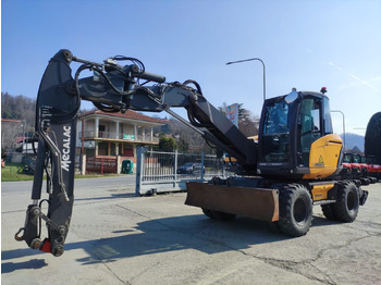 Колісний екскаватор MECALAC