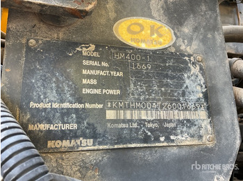 Шарнірний самоскид KOMATSU HM400