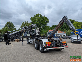 Гаковий мультиліфт вантажівка, Вантажівка з маніпулятором DAF CF85.410 6x4 Dagcab Euro5 EEV - Hiab Haakarm + Hiab 166E-2 DUO - Vangmuil: фото 3