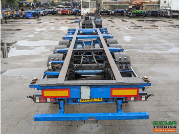Контейнеровоз/ Змінний кузов напівпричіп Pacton TXC339 3-Assen SAF - Schijfremmen - Lift-As - Vast - Reservewiel - 2x 20 30 40 45FT: фото 5