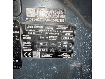 Електронавантажувач Linde E16 (386-02) EVO: фото 4 Електронавантажувач Linde E16 (386-02) EVO: фото 4