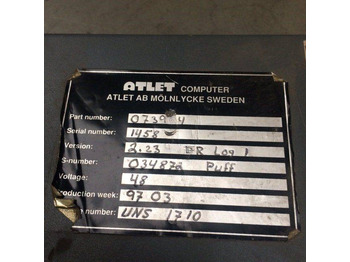 Блок управління в категорії Вантажно-розвантажувальна техніка Motor controller for Atlet UNS: фото 4