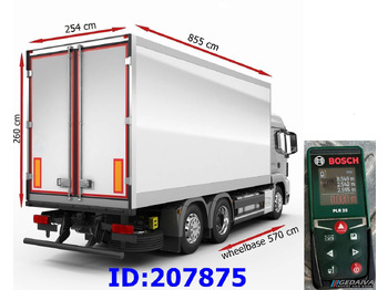 Ізотермічна вантажівка MERCEDES-BENZ Axor 1829 - Euro5 - Manual: фото 5