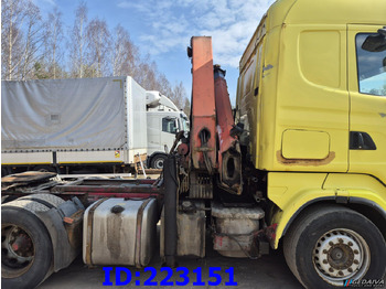 Тягач SCANIA R420 6x2  + Crane Palfinger PK23500: фото 5