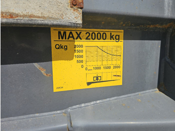 Гідроборт ZEPRO Z 2000-175 MA / 2019 / 2000kg: фото 3 Гідроборт ZEPRO Z 2000-175 MA / 2019 / 2000kg: фото 3