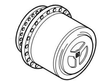 Бортовий редуктор BOMAG