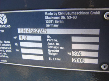 Новий Ківш навантажувача New Holland 4552745: фото 3