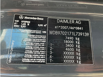 Автовоз вантажівка Mercedes-Benz Atego 816 SOLD: фото 3