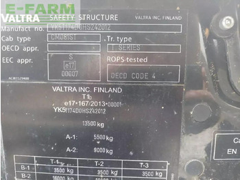 Трактор Valtra t 174e d smarttouch: фото 5