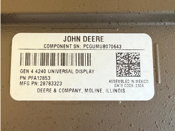 Інструмент/ Обладнання JOHN DEERE