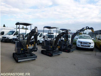 Екскаватор MINIPELLE NEUVE YCW 1T5 EURO5 - 2025 + 3 godets: фото 5