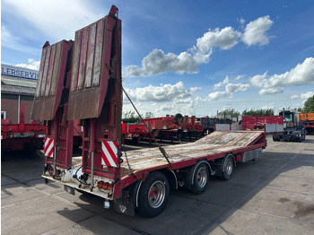 Низькорамна платформа напівпричіп Diversen LAST AXLE STEERING, REMOTE CONTROLE, DOUBLE HYDRAULIC RAMPS: фото 2