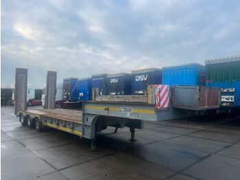 Низькорамна платформа напівпричіп Gheysen en Verpoort 3 AXEL STEELSPRING WITH RAMP: фото 1