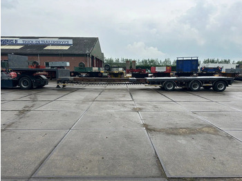 Низькорамна платформа напівпричіп