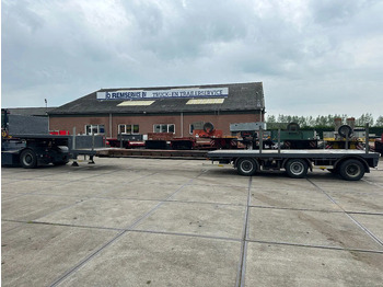 Низькорамна платформа напівпричіп