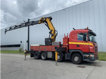 Вантажівка з маніпулятором SCANIA G 480