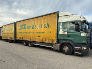 Тентована вантажівка SCANIA R 450