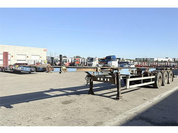 Контейнеровоз/ Змінний кузов напівпричіп LECITRAILER