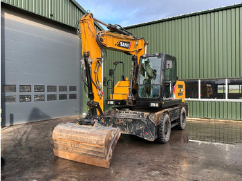 Колісний екскаватор SANY