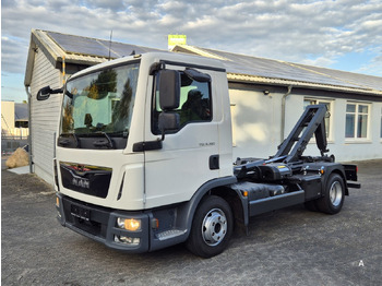 Гаковий мультиліфт вантажівка MAN TGL 8.190 BL City Abrollkipper Aut., 2 x AHK sof: фото 2 Гаковий мультиліфт вантажівка MAN TGL 8.190 BL City Abrollkipper Aut., 2 x AHK sof: фото 2