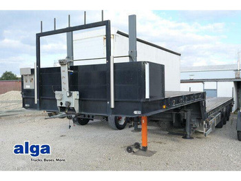 Низькорамна платформа напівпричіп