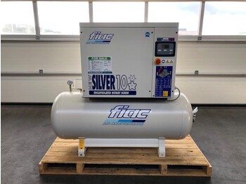Новий Повітряний компресор Fiac New Silver 10 / 300 Silent 7.5 kW 860 L / min 10 bar Elektrische Schroefcompressor met ketel: фото 2
