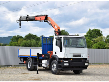 Вантажівка з маніпулятором IVECO EuroCargo 180E