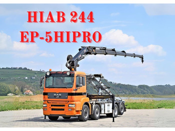 Вантажівка з маніпулятором MAN TGA 35.480