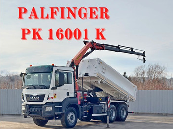 Вантажівка з маніпулятором MAN TGS 26.400