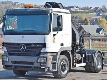 Вантажівка з маніпулятором, Тягач Mercedes-Benz ACTROS 1844 * Sattelzugmaschine *HIAB 330-5/FUNK: фото 4