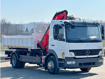 Вантажівка з маніпулятором Mercedes-Benz ATEGO 1524 Kipper 4,35 m* FASSI F95A.21* TOP: фото 3