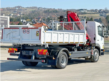 Вантажівка з маніпулятором Mercedes-Benz ATEGO 1524 Kipper 4,35 m* FASSI F95A.21* TOP: фото 5