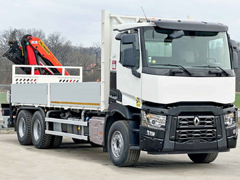 Новий Вантажівка з маніпулятором Renault C 380 *PRITSCHE 6,80m * PK 18002-EH C + FUNK*6x4: фото 4