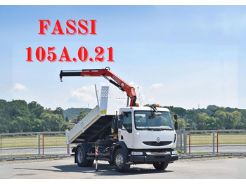 Вантажівка з маніпулятором RENAULT Midlum 300