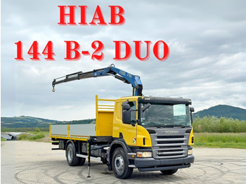 Вантажівка з маніпулятором SCANIA P 270