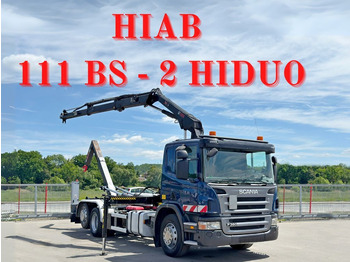Гаковий мультиліфт вантажівка SCANIA P 360