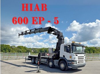 Вантажівка з маніпулятором SCANIA P 420